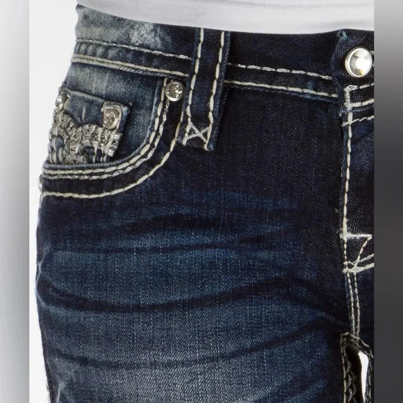 Rock Revival Berry Straight Stretch Jean size 28 by 31 inseam - Picture 4 of 13